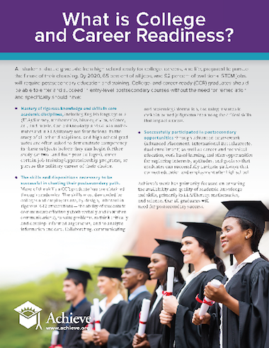 What is College and Career Readiness?
