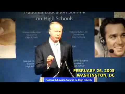 Embedded thumbnail for National Education Summit on High Schools - David Gergen