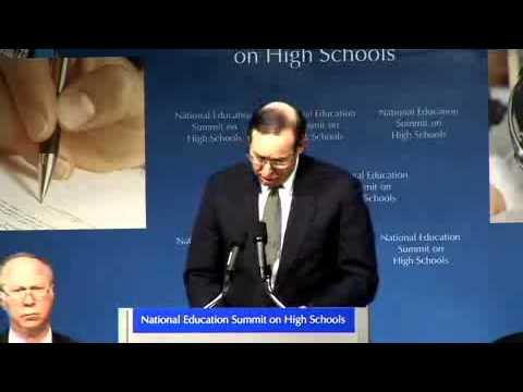 Embedded thumbnail for National Education Summit on High Schools - Moving the State Agenda