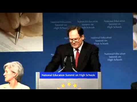 Embedded thumbnail for National Education Summit on High Schools - Ed Rust